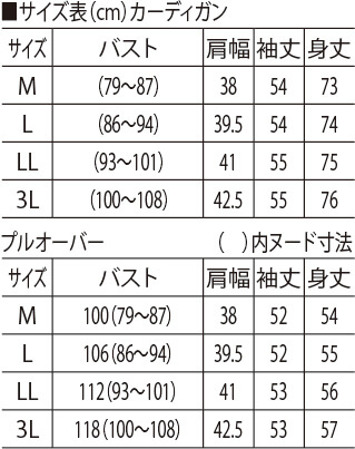 サイズ表