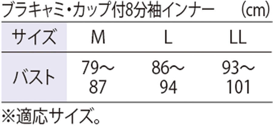 サイズ表