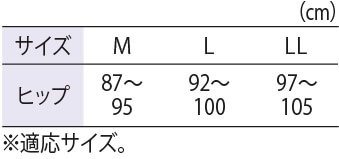 サイズ表