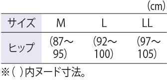 サイズ表