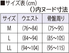 サイズ表