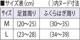 サイズ表
