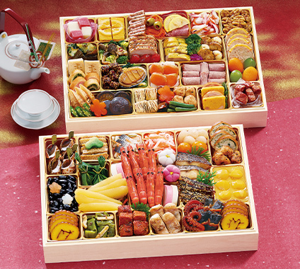 ふく吉 和洋おせち「祭り膳」(6人前)29,970円(税込)